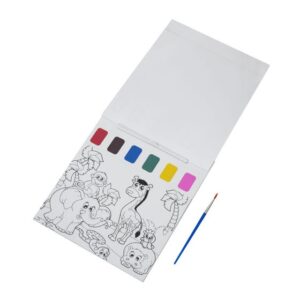 LIBRETA CON ACUARELAS ZOO